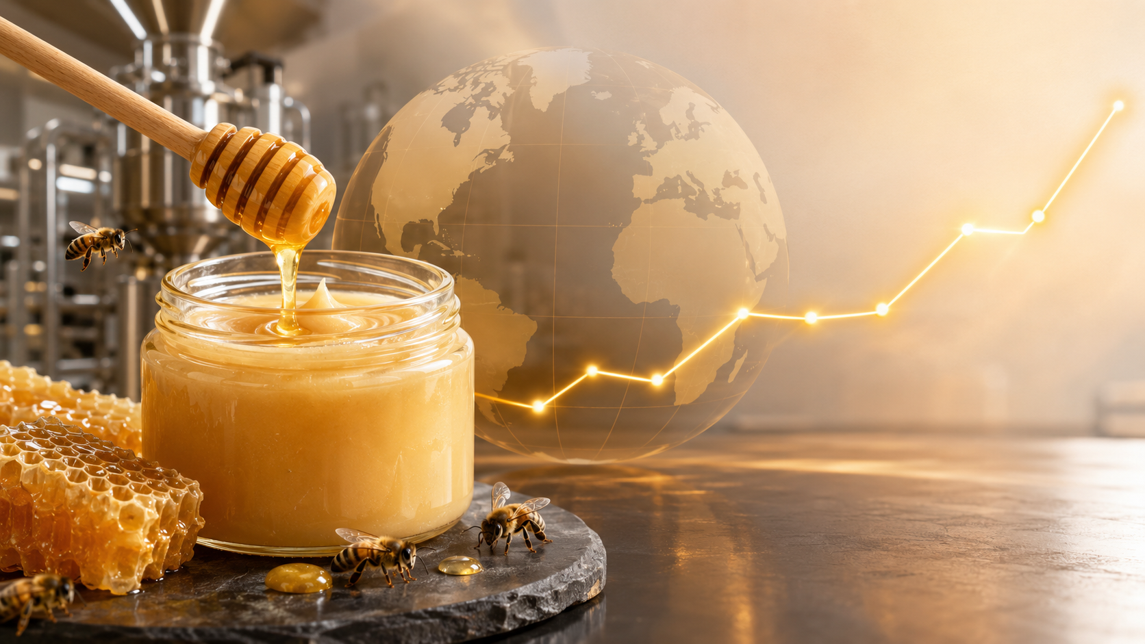 El mercado mundial de productos untables a base de miel presenta favorables perspectivas de crecimiento hacia 2035, impulsado por la búsqueda de alimentos naturales, nuevas formulaciones y productos de mayor valor agregado.